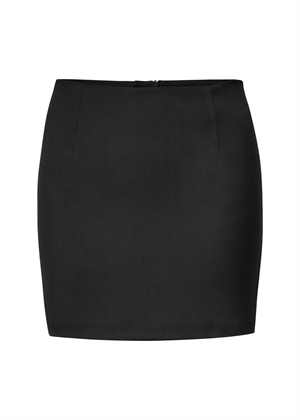 Paula mini skirt Sort Gestuz 